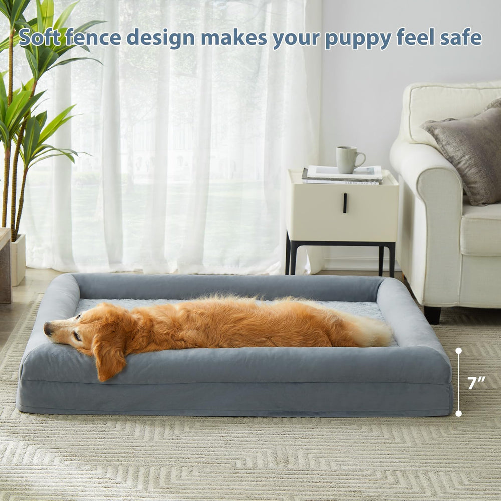 WNPETHOME anti-slip base view stabilizing bed on hard floors