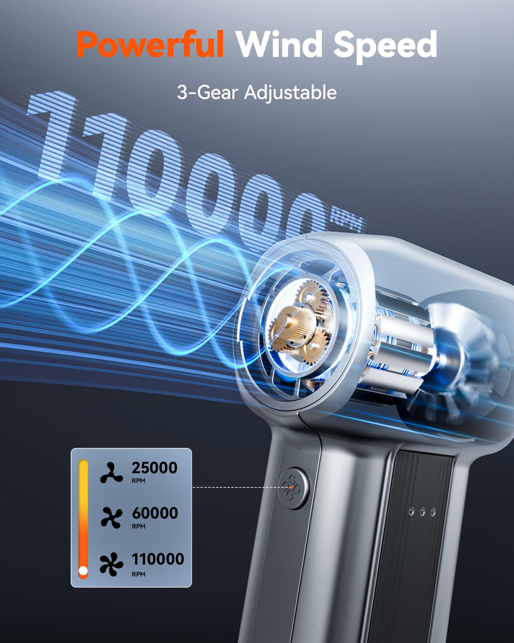 WOLFBOX MF70 side profile highlighting lightweight build and ergonomic shape