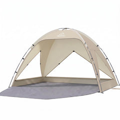 Wolfwise front view of open tent showing roomy shade and quick setup benefits