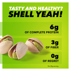 Wonderful Pistachios open resealable bag revealing nut-filled interior for easy storage