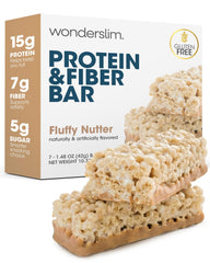 Wonderslim front packaging showing Fluffy Nutter benefits