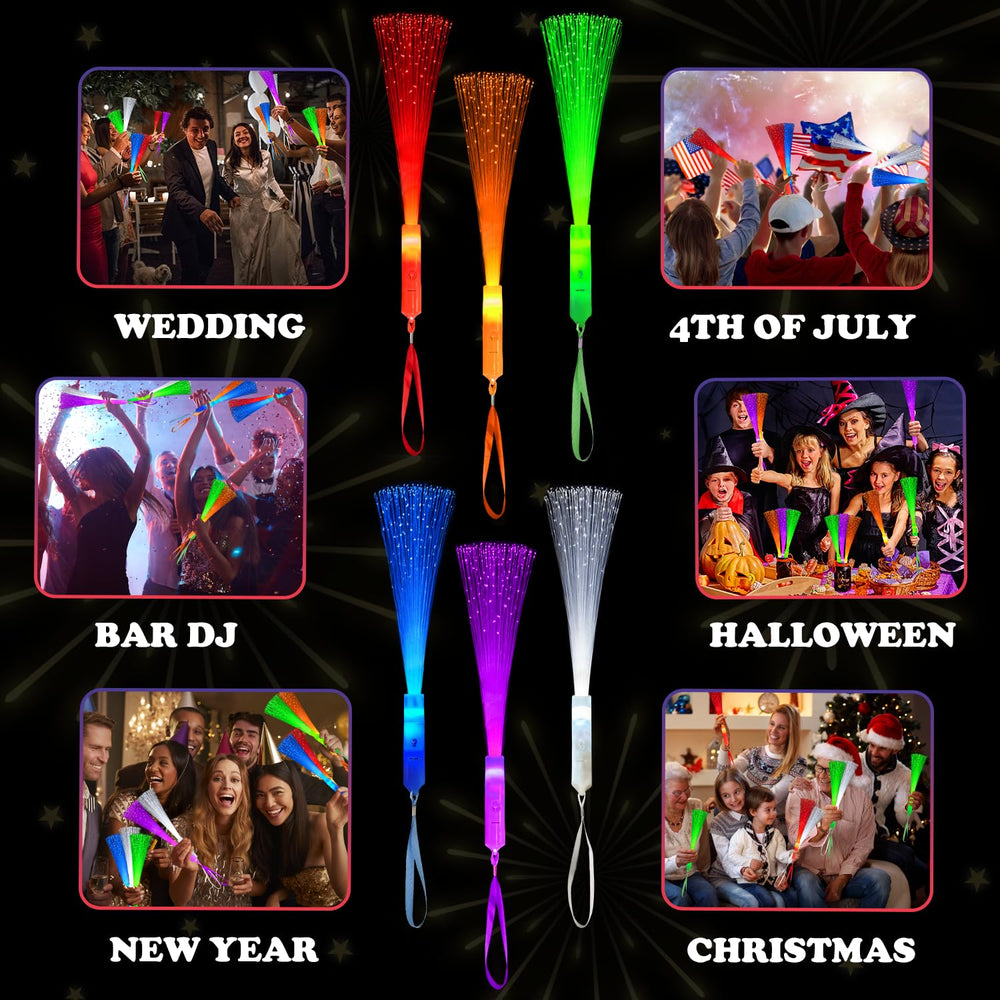 Wondrus opened bulk pack showing 24 wands and components for event planners and party supplies