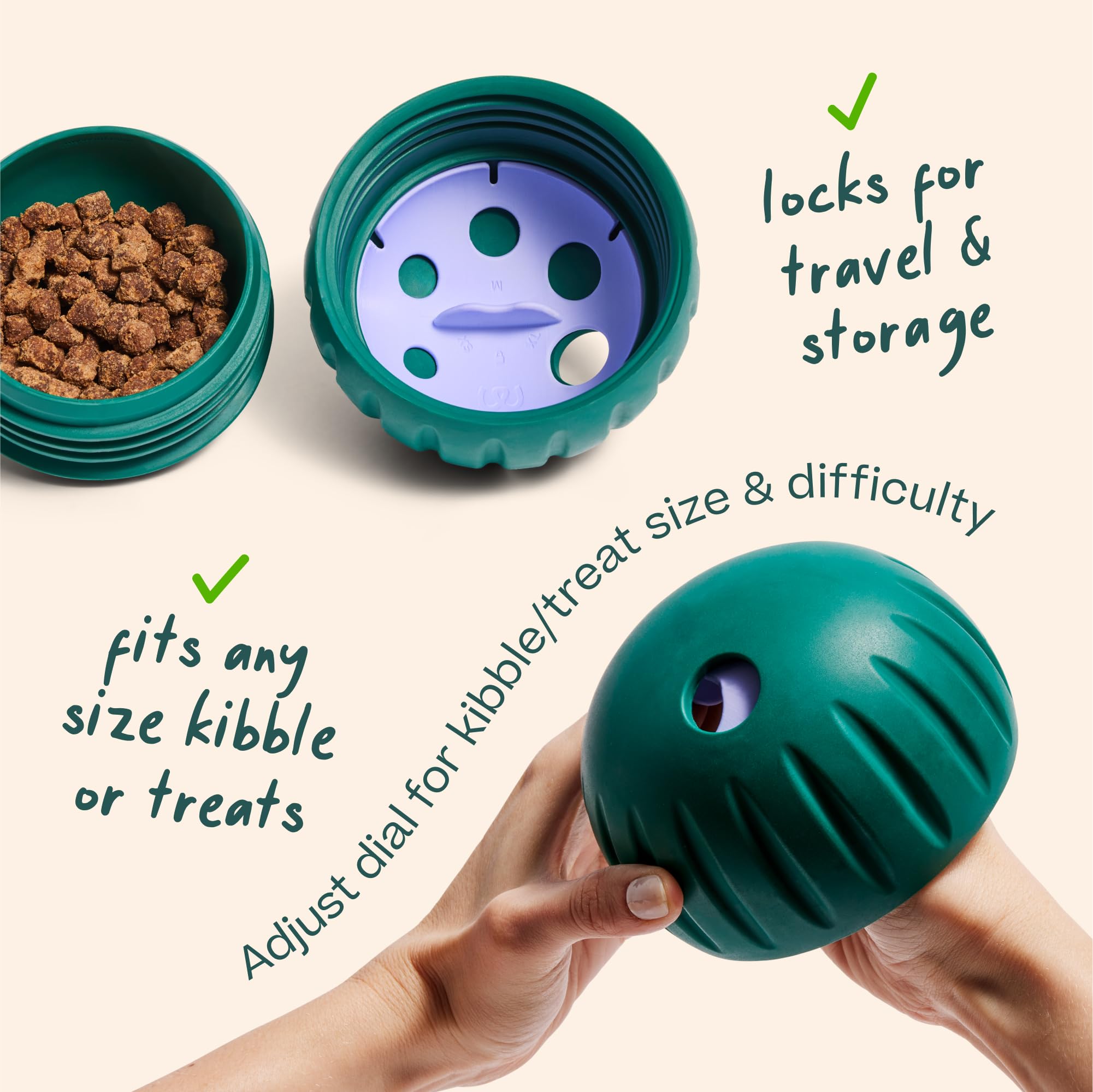 WOOF Walkabout parts in dishwasher-safe basket highlighting easy cleanup