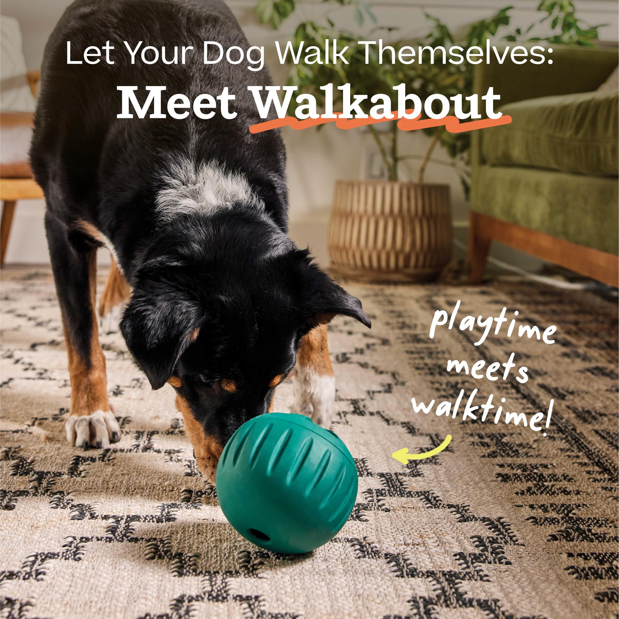 WOOF Walkabout rubber texture close-up showing scuff resistance and quiet play