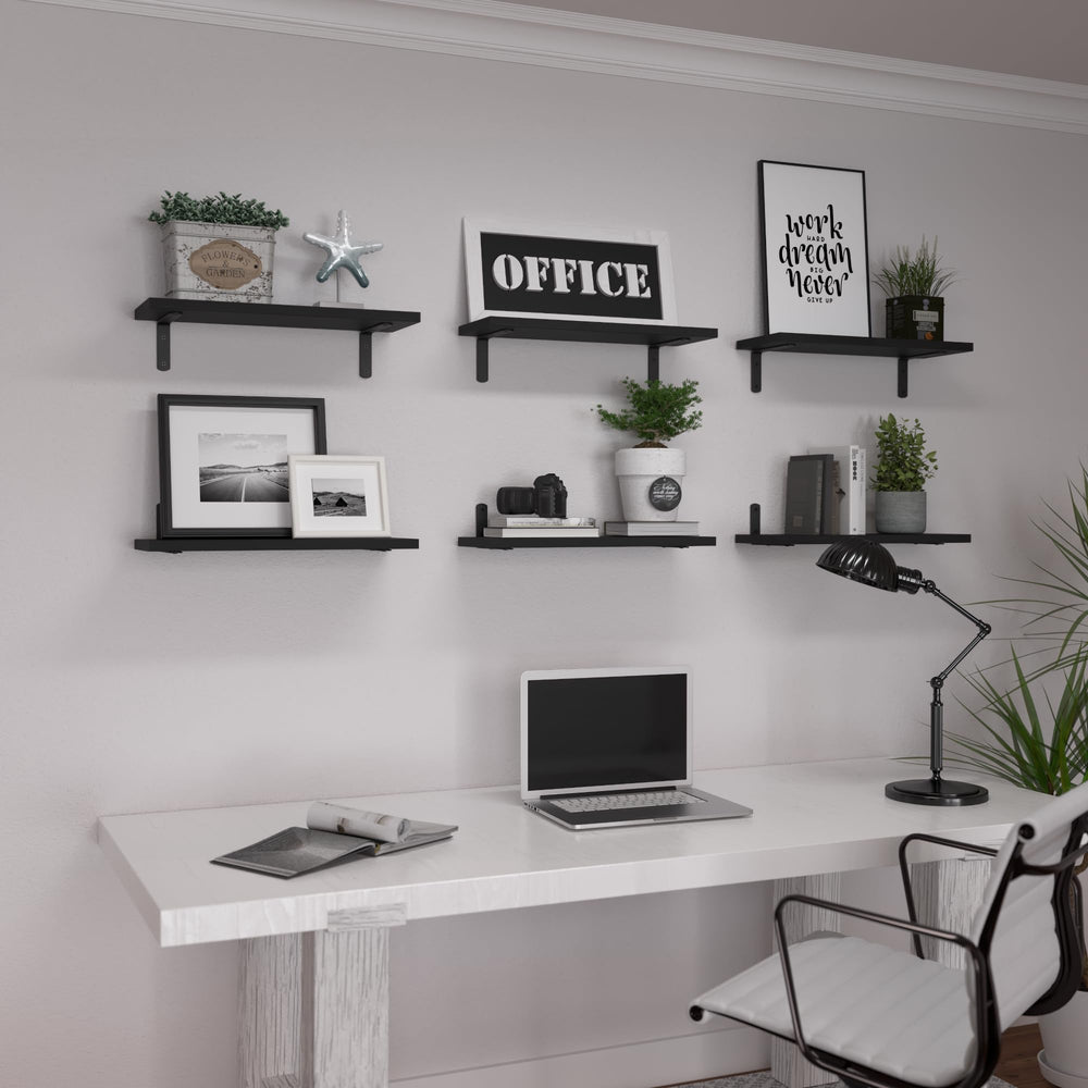 WOPITUES kitchen shelf holding spices showing space-saving storage benefit