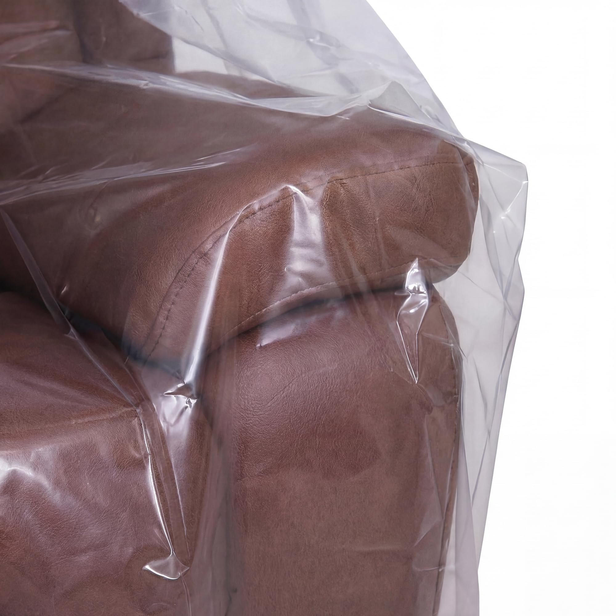 Wowfit transparent cover showing furniture visible for quick inventory