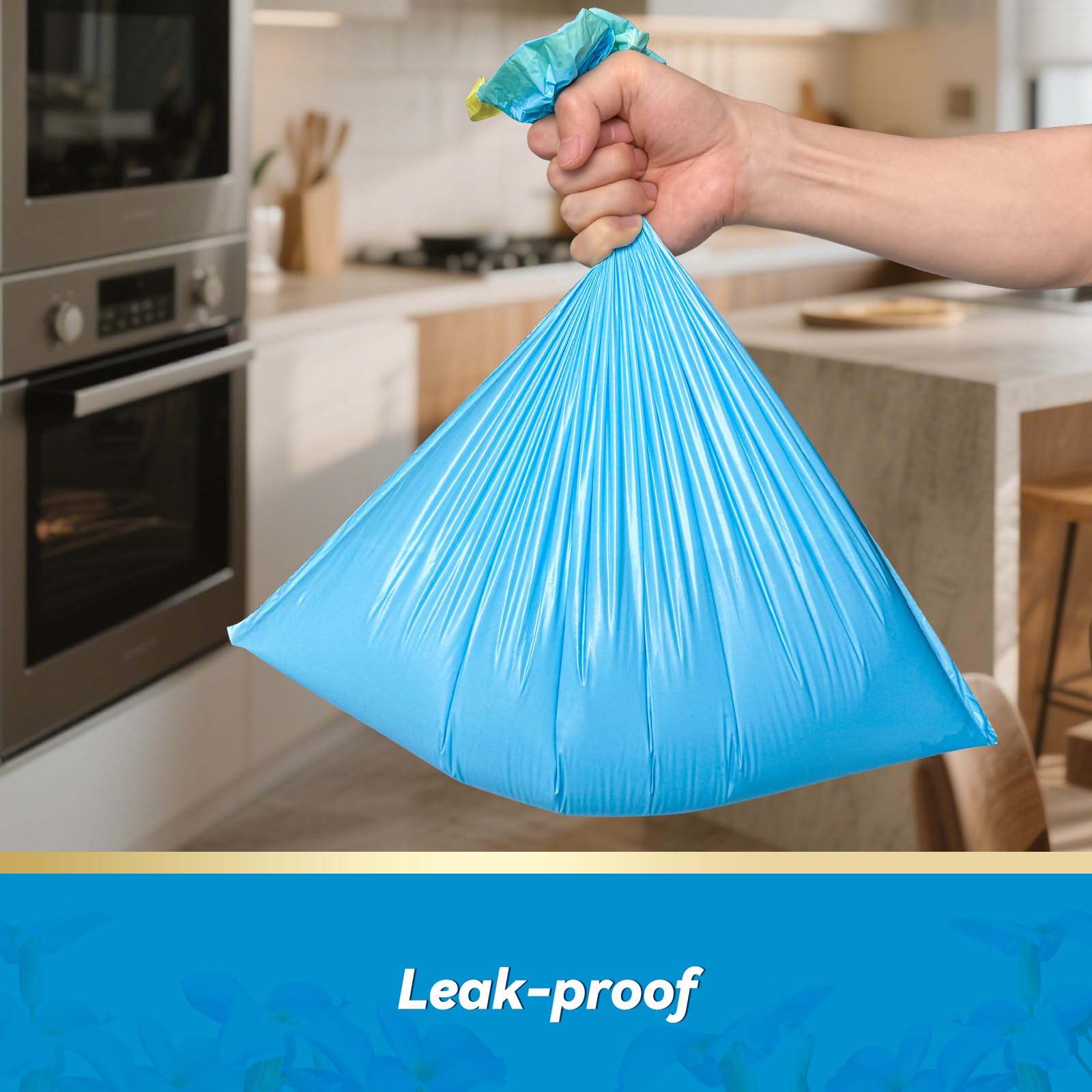 Wowflash bag lining a bathroom bin keeping the area clean and tidy