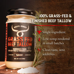 Wrath & Remedy open jar texture close-up highlighting smooth rendered fat