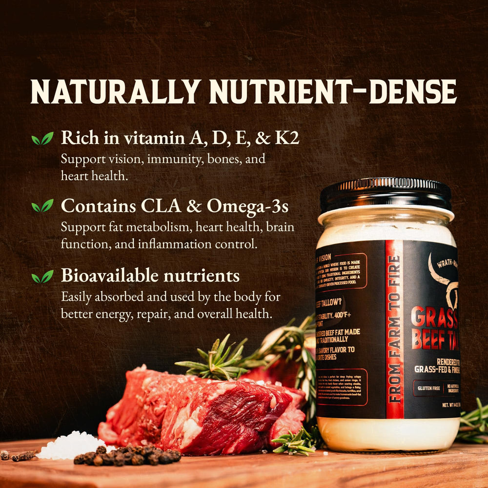 Wrath & Remedy searing steak in pan showing high-heat performance benefit