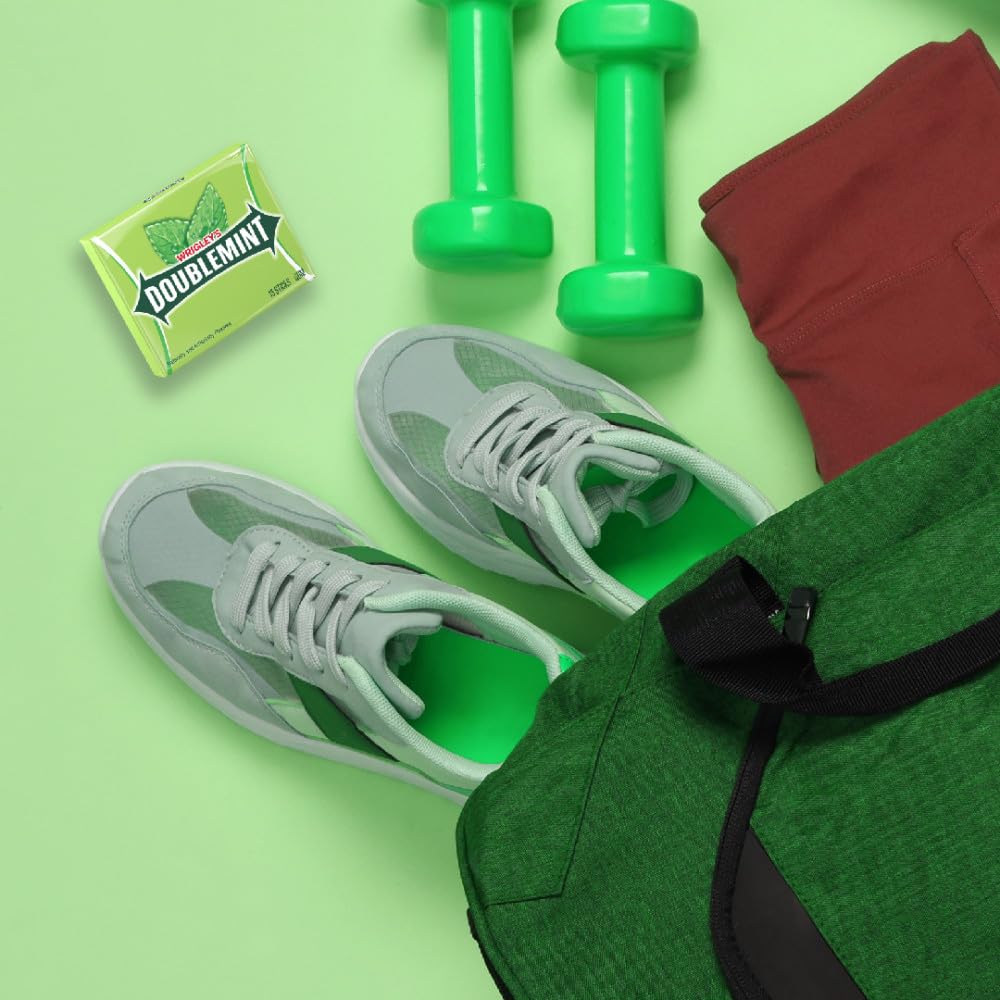 Wrigley's Doublemint people sharing sticks showing social and gifting benefit