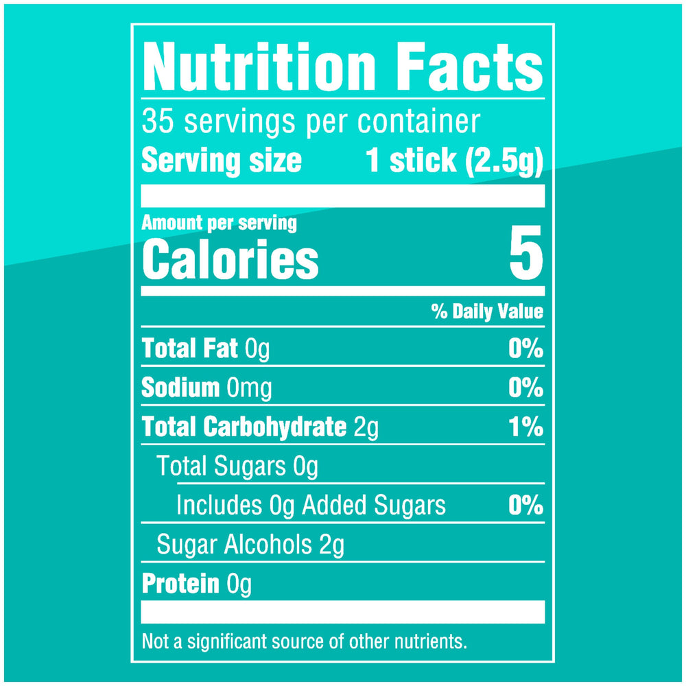 WRIGLEY'S EXTRA pack on event table showing easy distribution to guests and customers