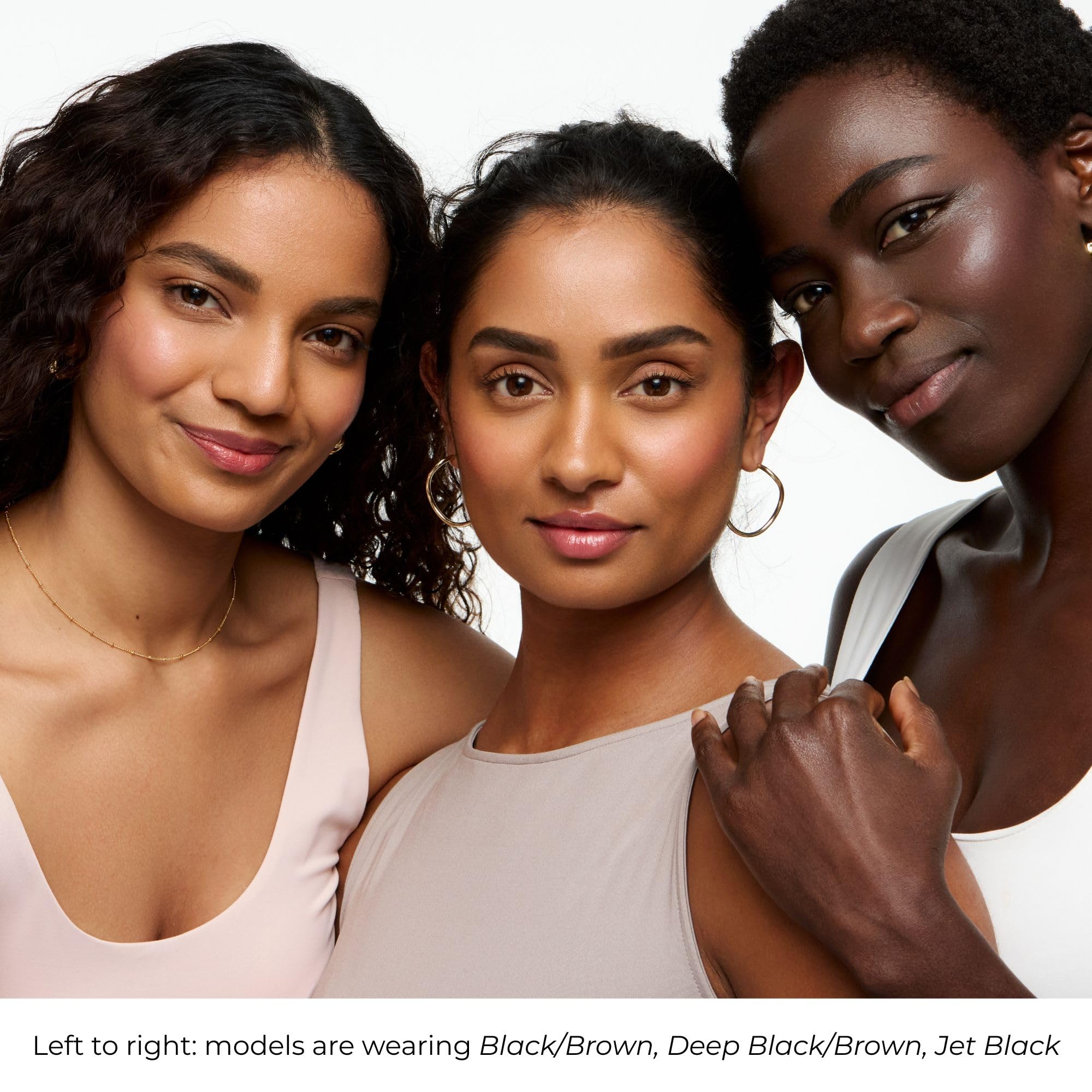 WUNDERBROW applied by woman demonstrating sweatproof, all-day wear