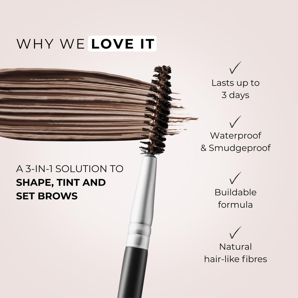 WUNDERBROW opened cap with angled brush highlighting application control