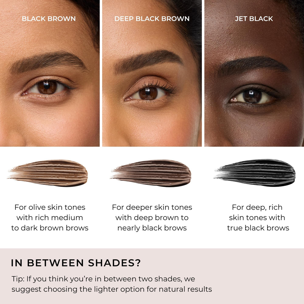 WUNDERBROW gel texture with hair-like fibres for natural fullness