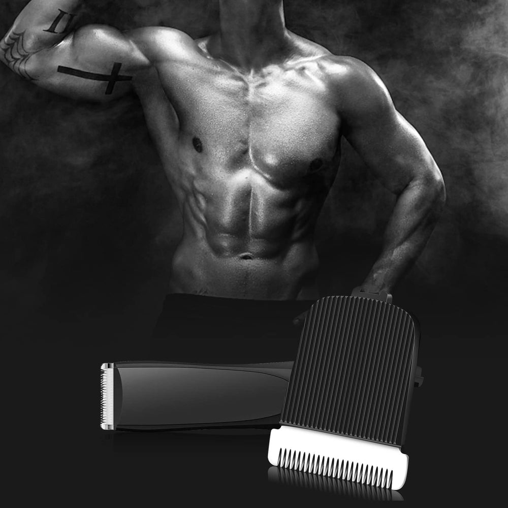 Wusuker replacement blades beside trimmer in bathroom emphasizing convenience and readiness