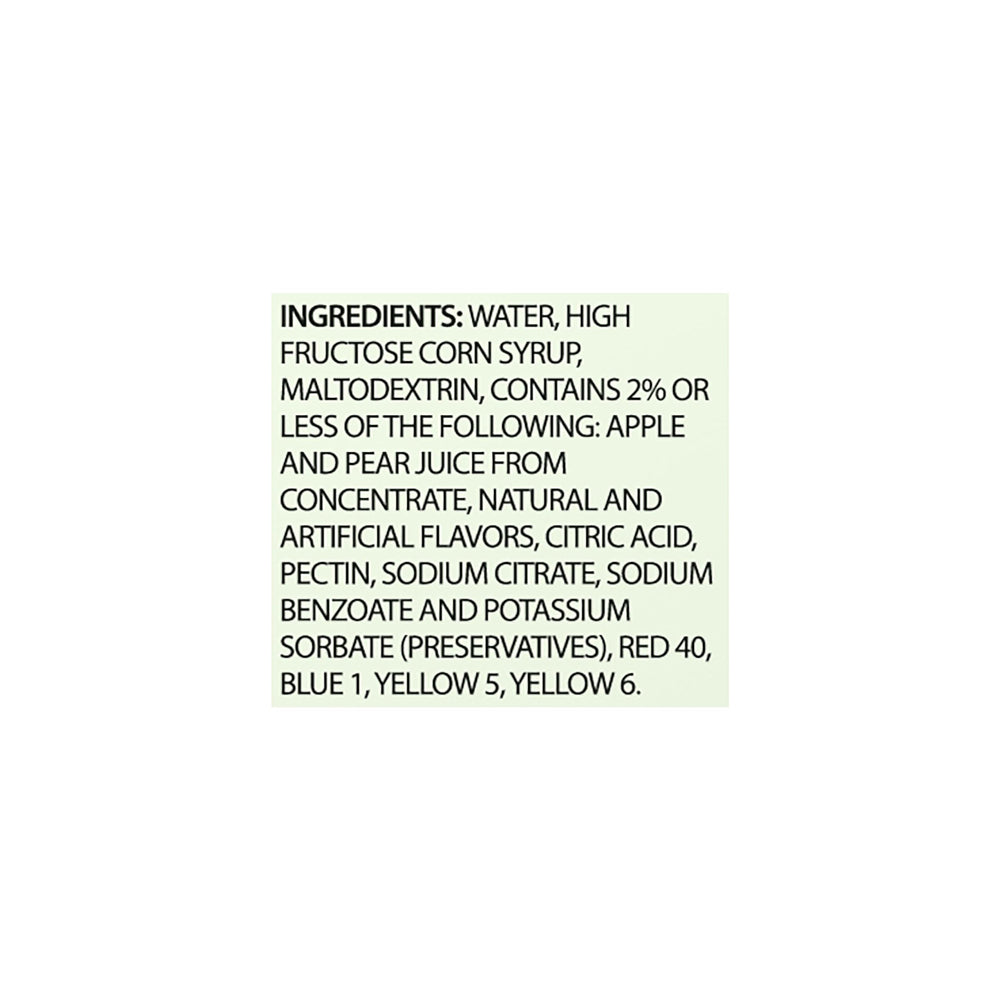 Wyler's close-up of label and ingredients, helps check flavors and storage