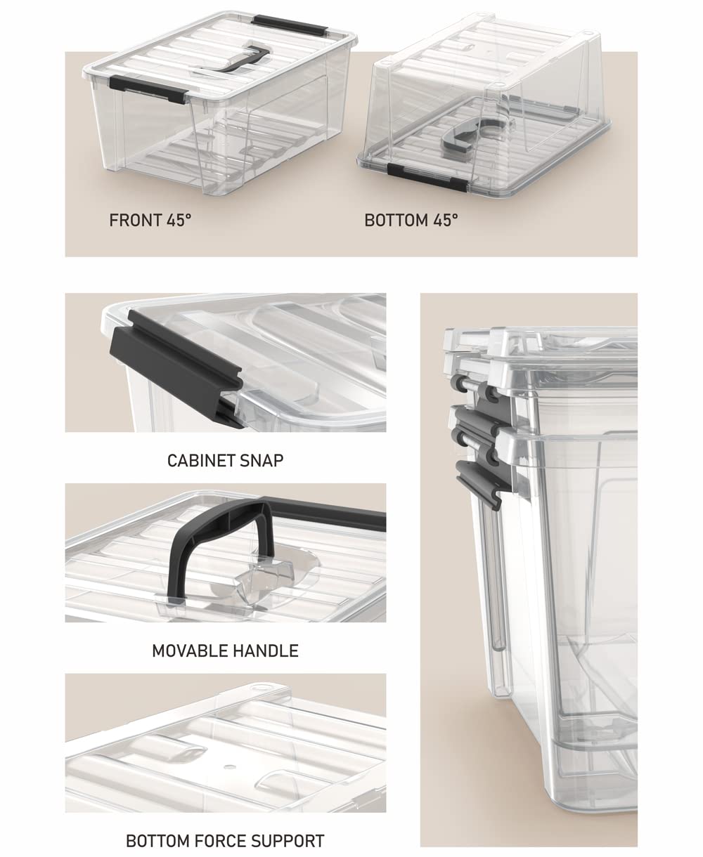 WYT bin being carried by handle showing portability and easy transport advantage