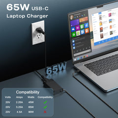 WZXHU closeup USB-C port highlighting secure connection and fast charging