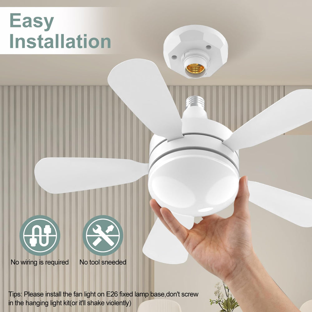 WZZIW next to a standard bulb for scale showing smaller footprint advantage