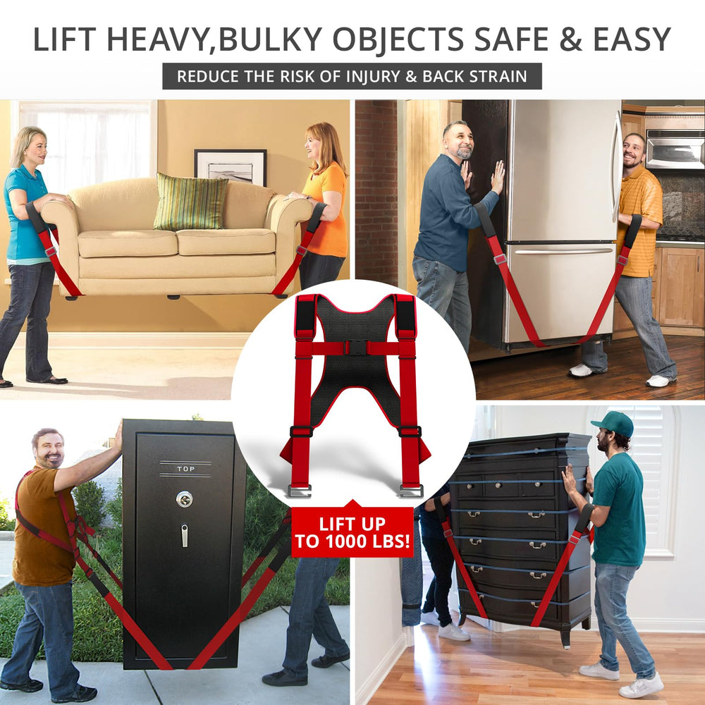 X-Protector in use with two movers carrying a couch safely