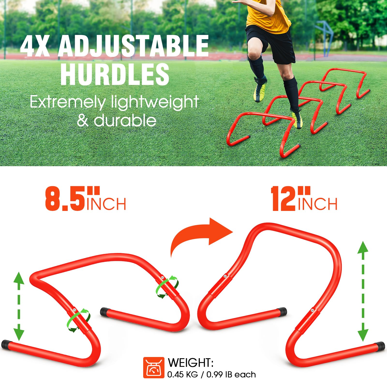 X-UMEUS parachute in use showing resistance sprint training benefit