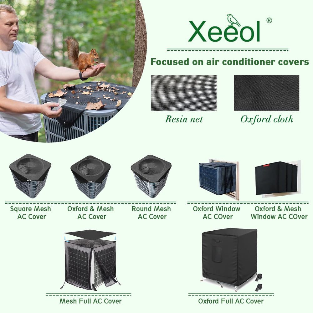 Xeeol blocking leaves and branches, leaf guard prevents debris from entering