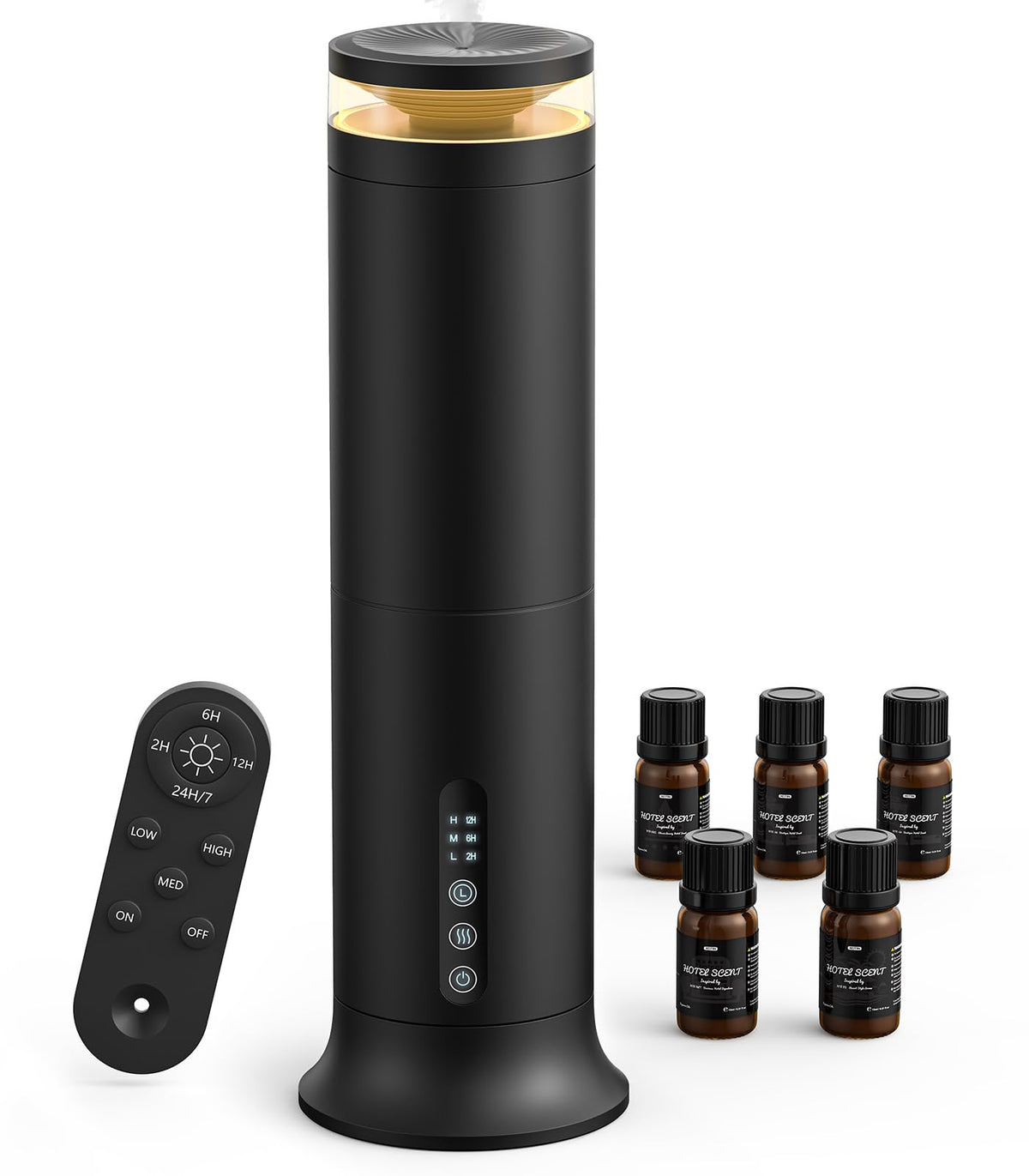XEITIN tower front view showing sleek design and easy placement benefit