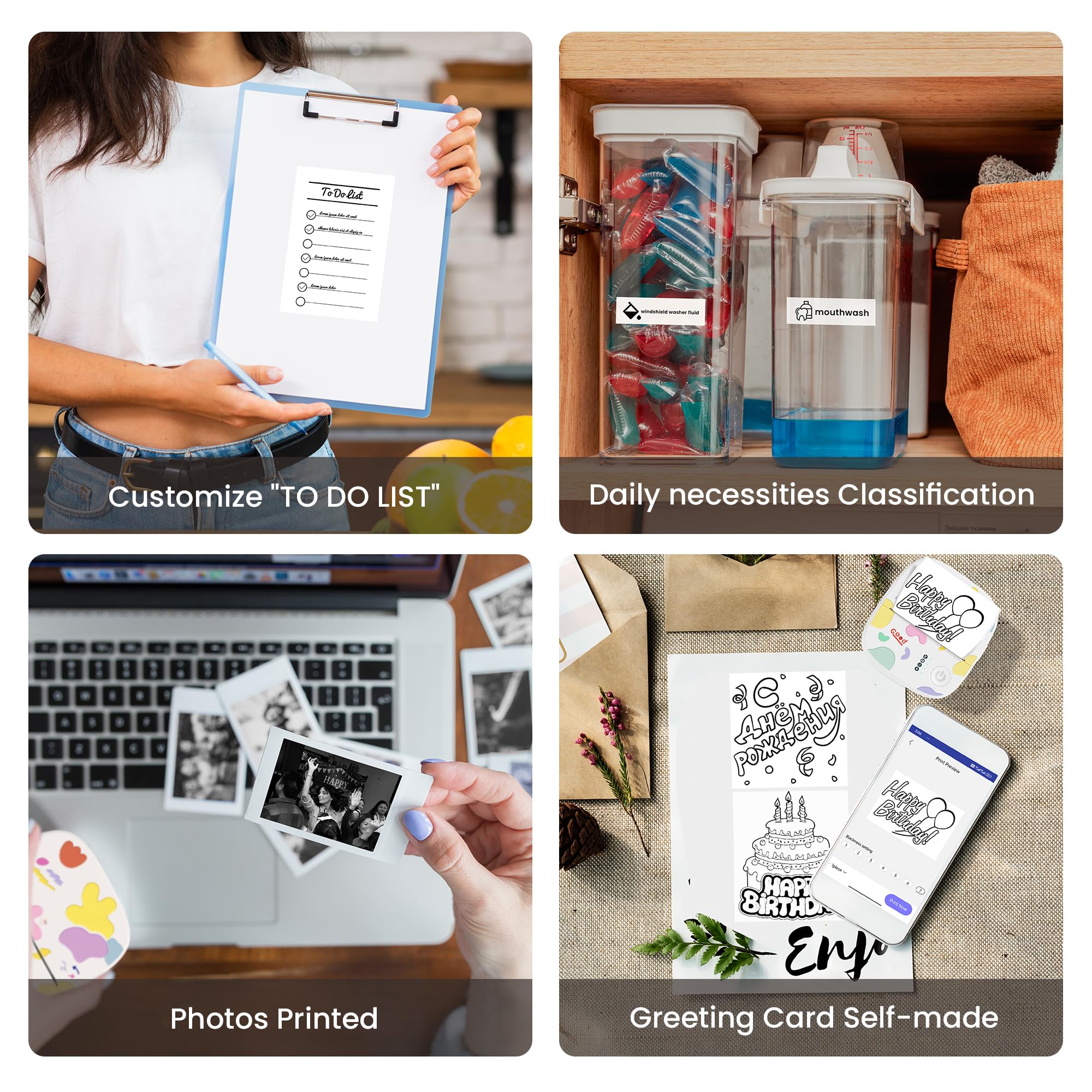 XenGro extra sticker rolls included for immediate printing and variety