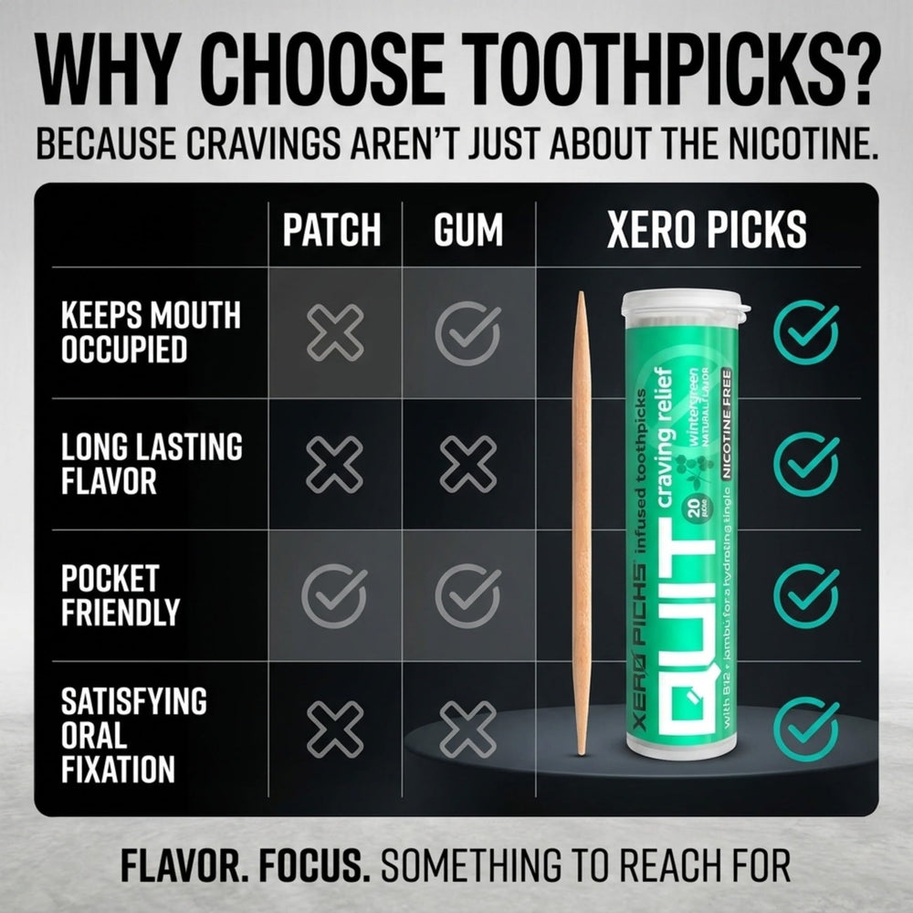 Xero Picks textured extra-thick stick detail demonstrating durable chew benefit