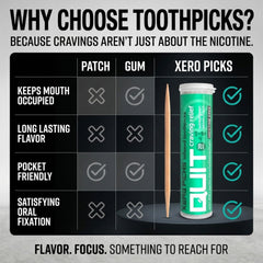 Xero Picks textured extra-thick stick detail demonstrating durable chew benefit