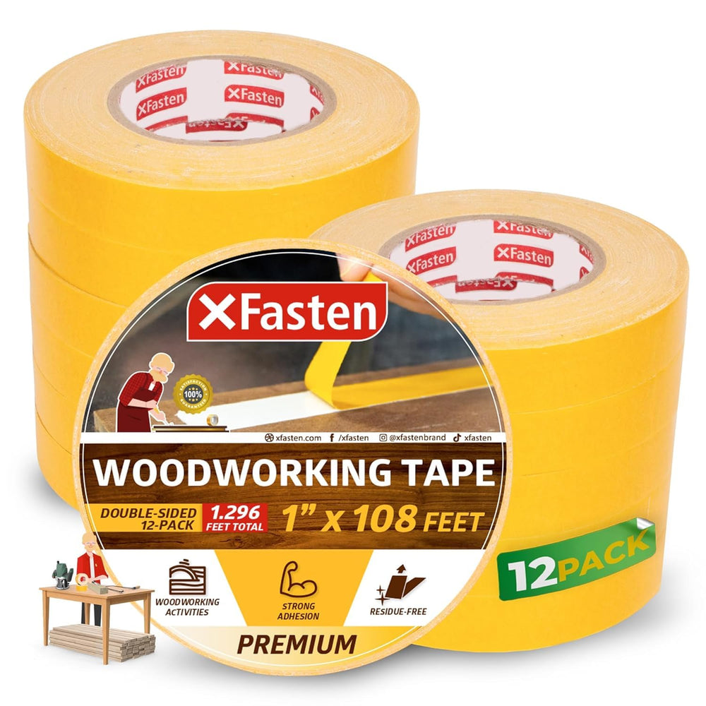 XFasten front packaging 12-pack showing bulk supply and labeling benefit of long-run use