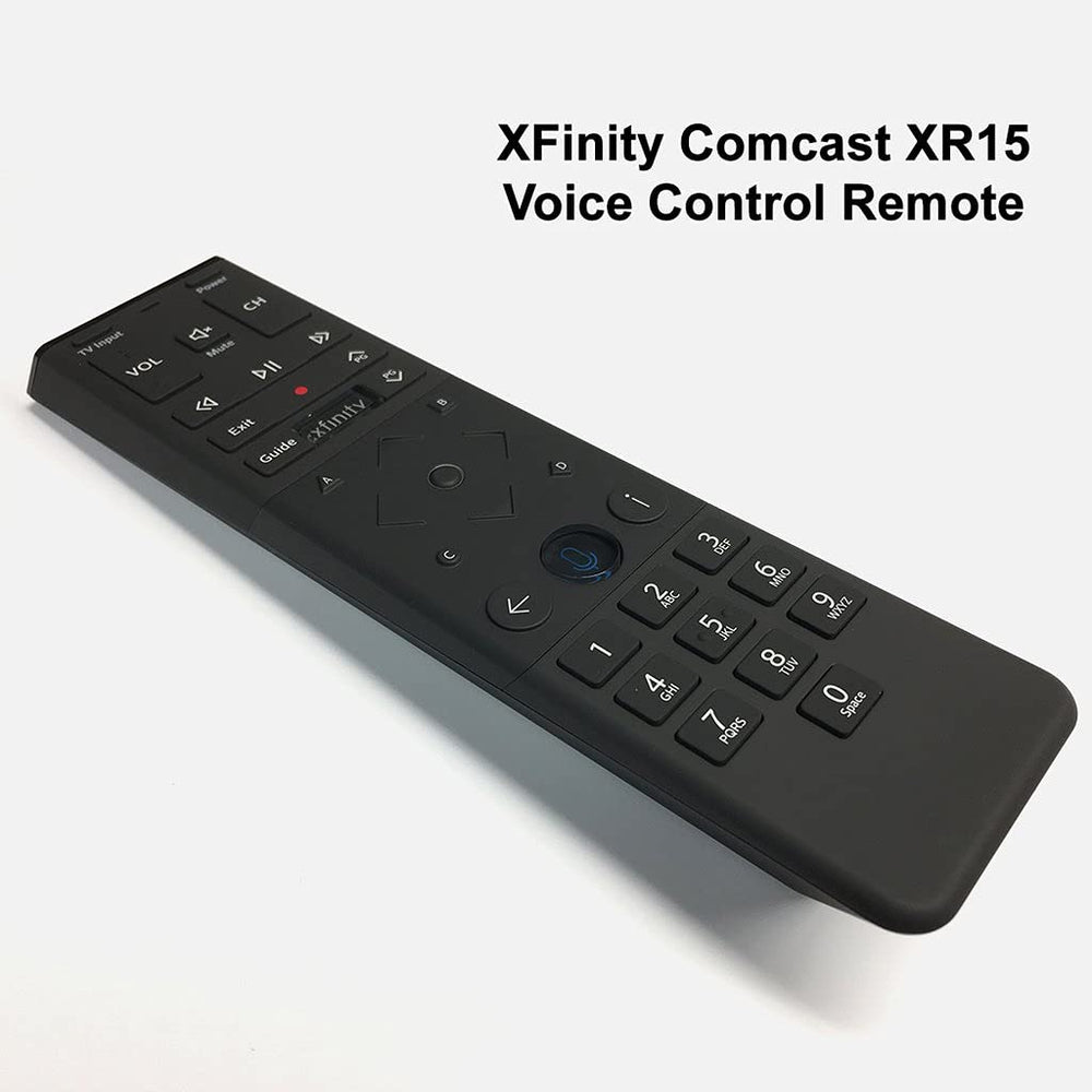 Xfinity XR15 backlit keypad illuminated for easy low‑light use benefit
