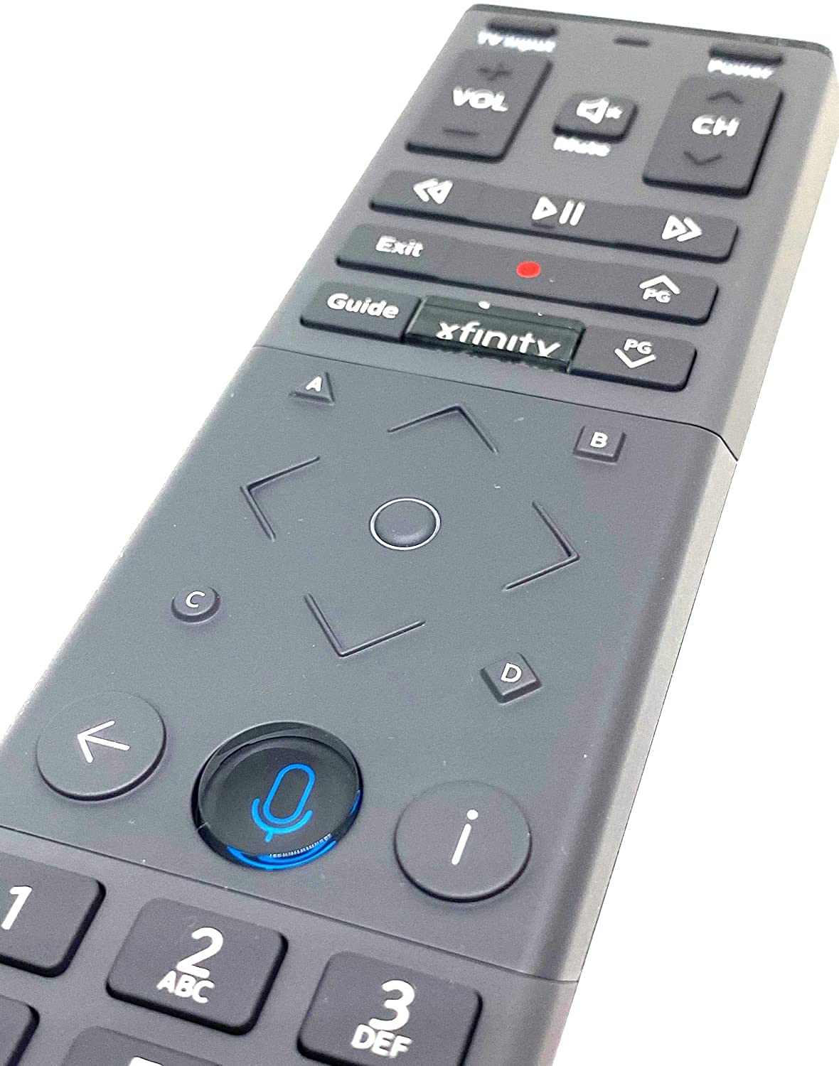 Xfinity XR15 held in hand showing size and ergonomic benefit