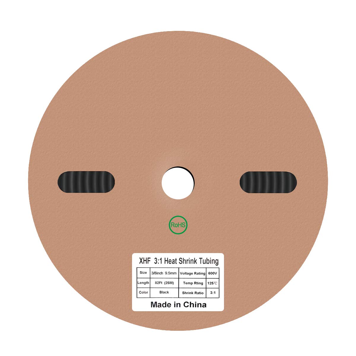 XHF front packaging showing 3/8 inch 82ft spool and marine-grade labeling for reliable protection