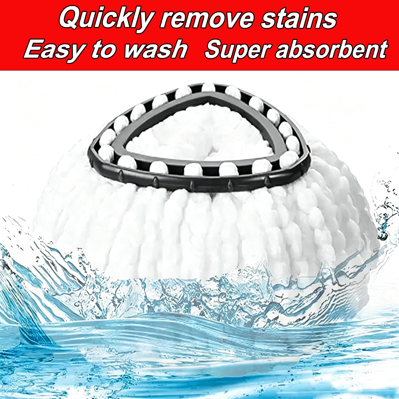 XHMAXE removing pet hair from floor demonstrating high absorption