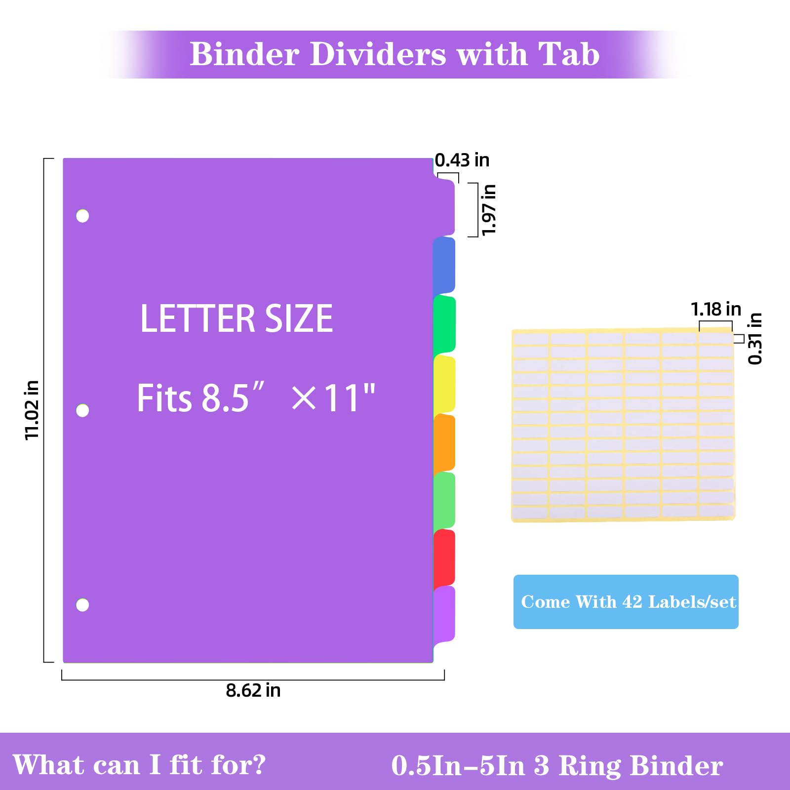 XHSHENG close-up of colored tabs showing clear labeling and fast identification