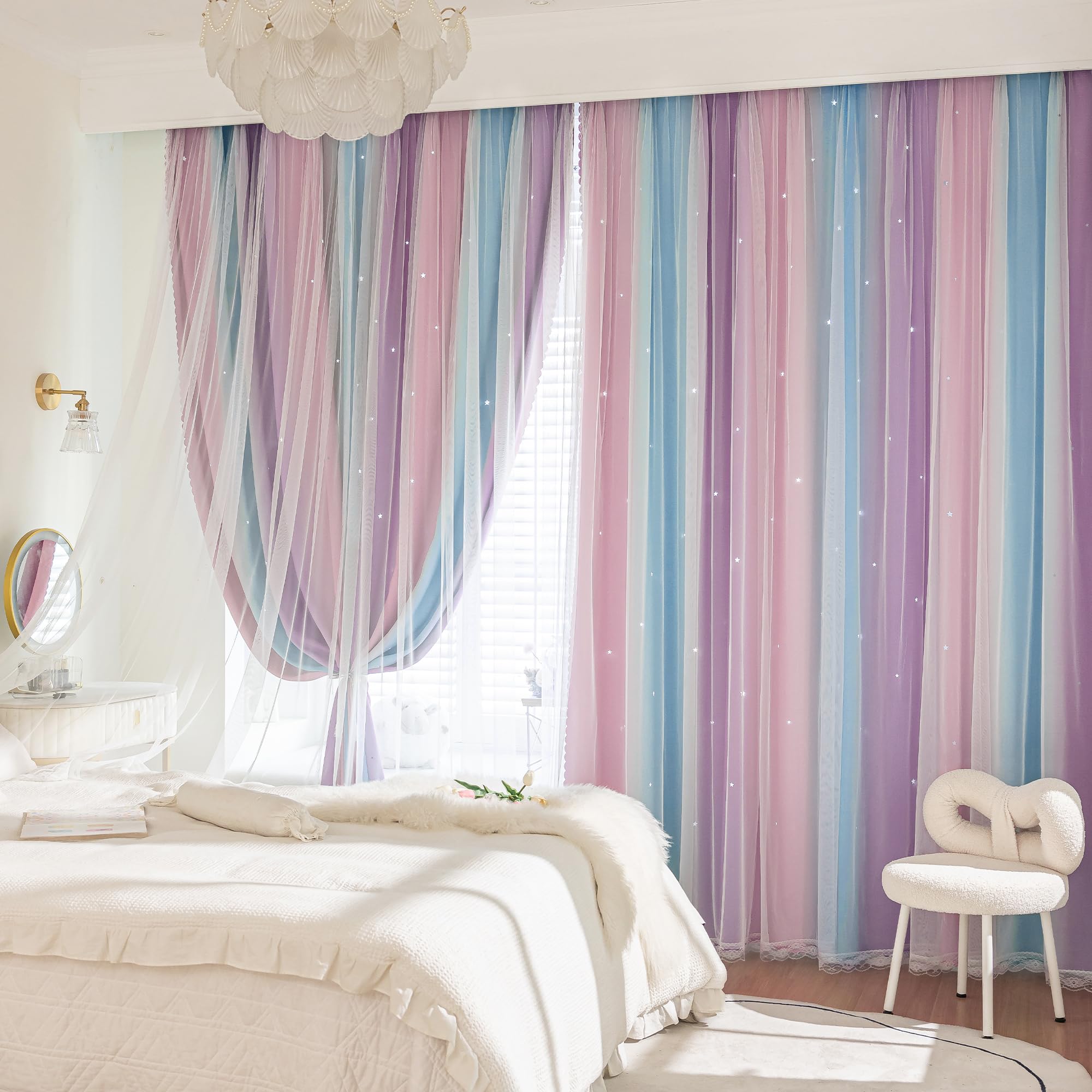 XiDi styled in a kids bedroom creating cozy, imaginative space