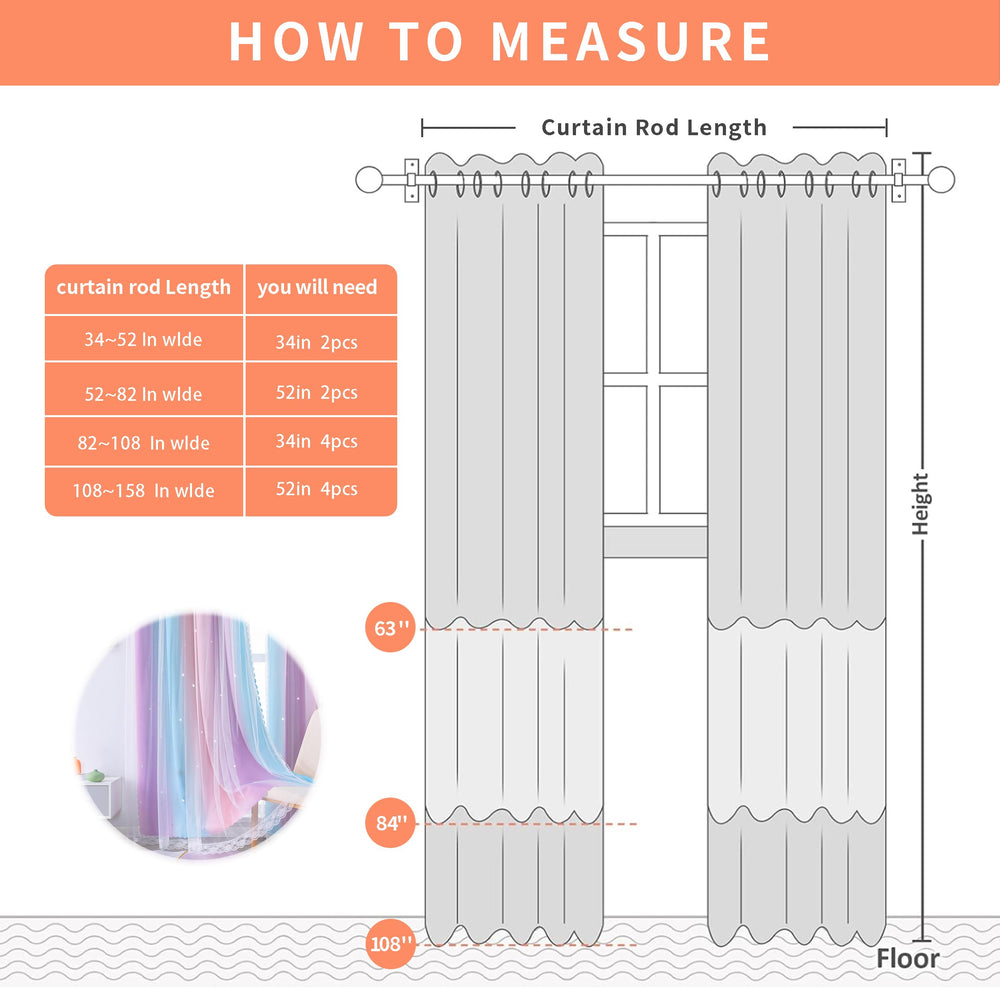 XiDi curtain length shown on window demonstrating size fit