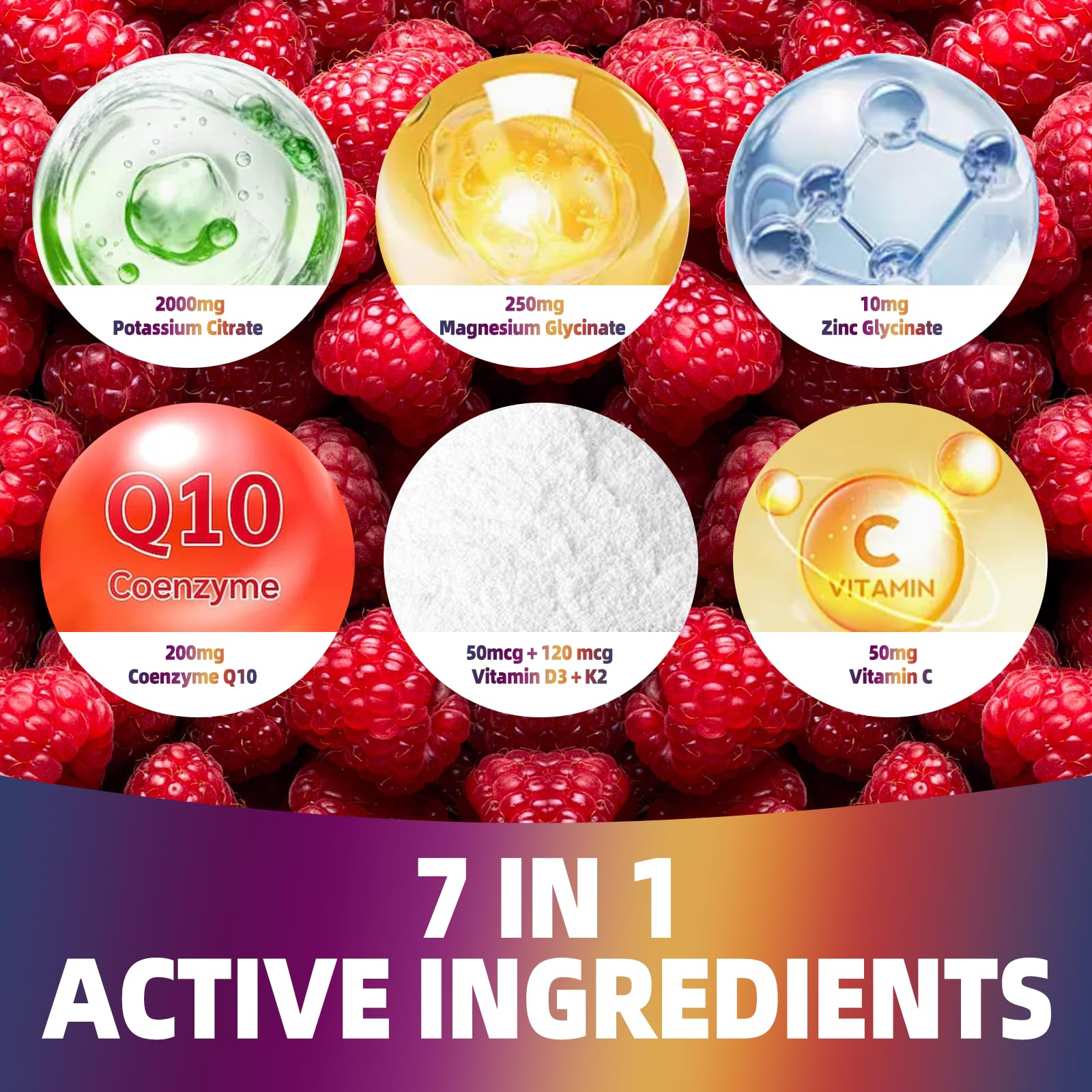 XIHOLIY open bottle revealing 60 gummies for convenient replenishment