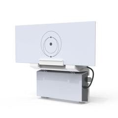 XLTTYWL front view of mount holding Starlink router for tidy placement