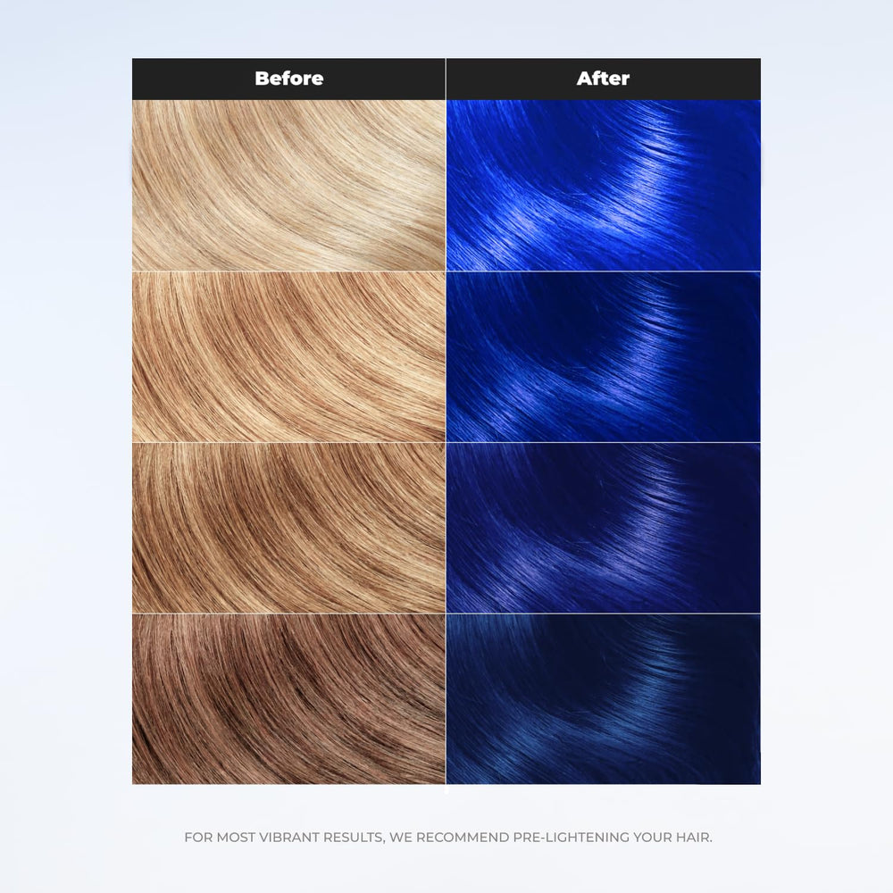 XMONDO cream texture closeup demonstrating thick pigment and conditioning finish