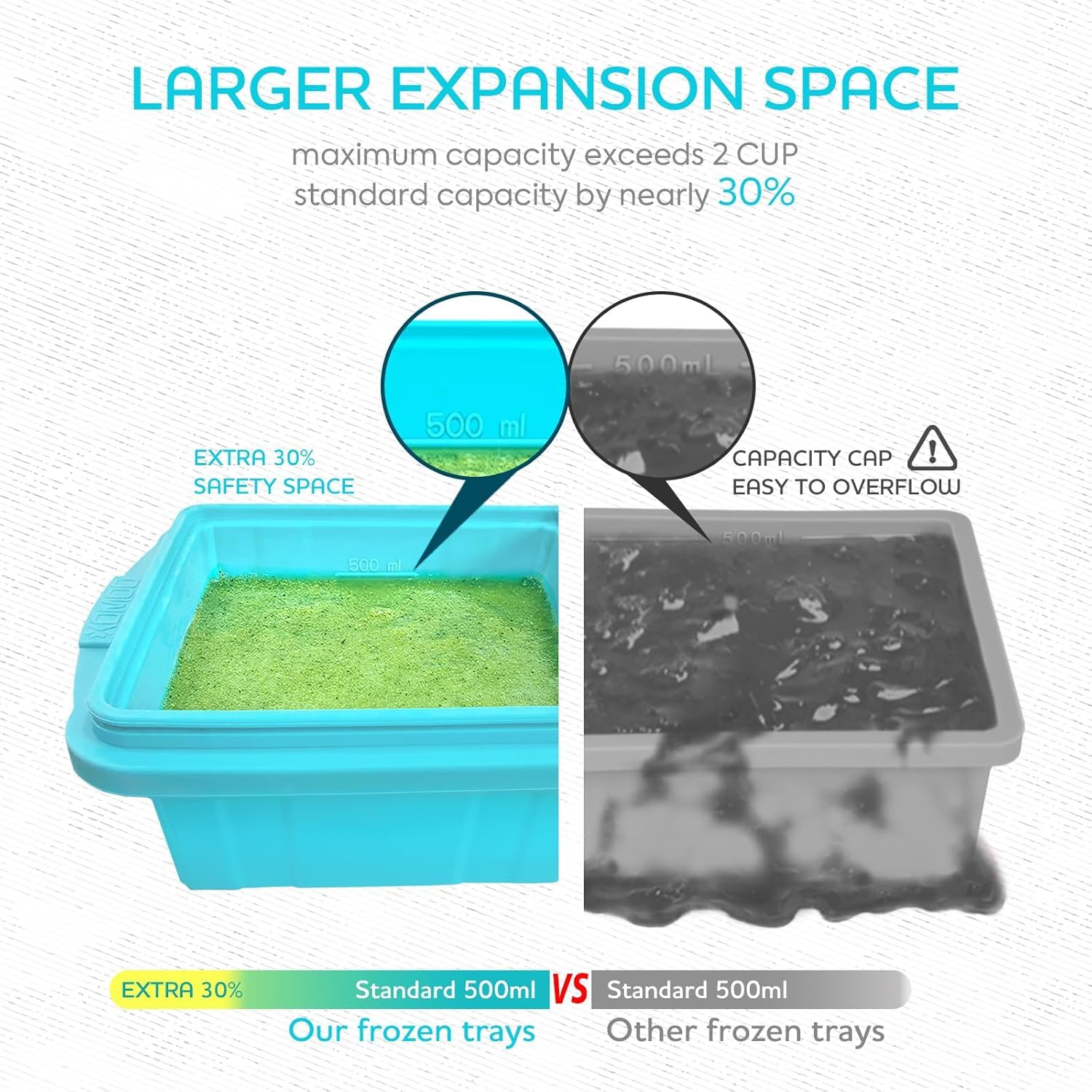 xomoo oven use baked portions straight from tray showing heat resistance