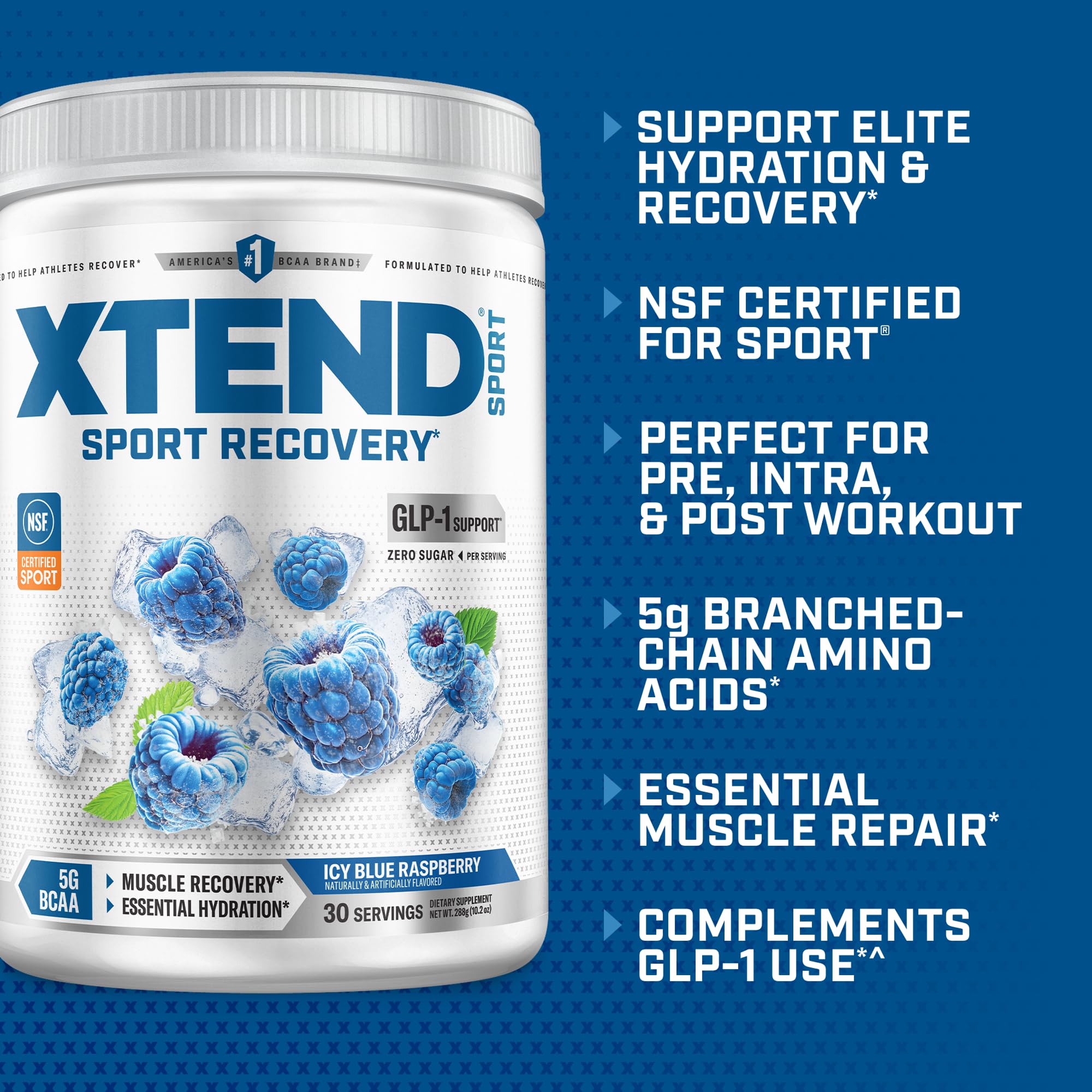 Xtend mixed drink in sports bottle showing hydration on-the-go and refreshing flavor boost