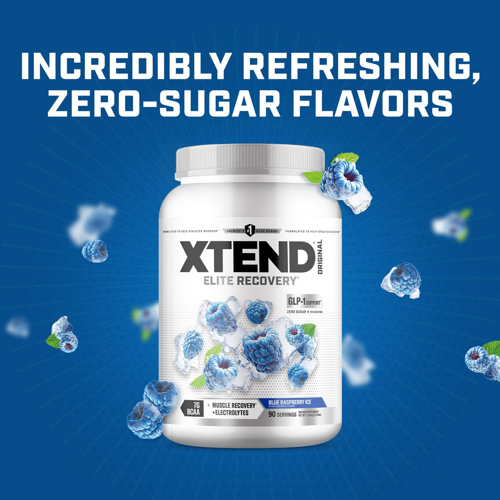 Xtend tub next to water bottle showing size and portability benefit