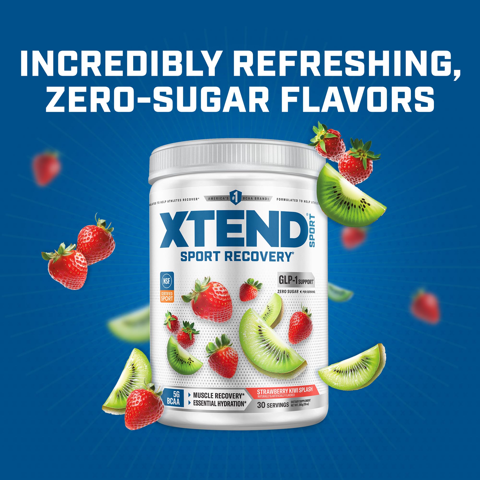 Xtend label with NSF Certified for Sport logo showing trusted third-party testing benefit