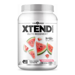 Xtend Watermelon Explosion front tub showing branding and flavor benefits