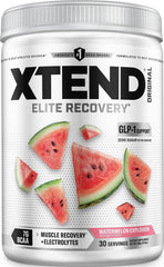 Xtend front packaging showing label and serving count for quick product identification