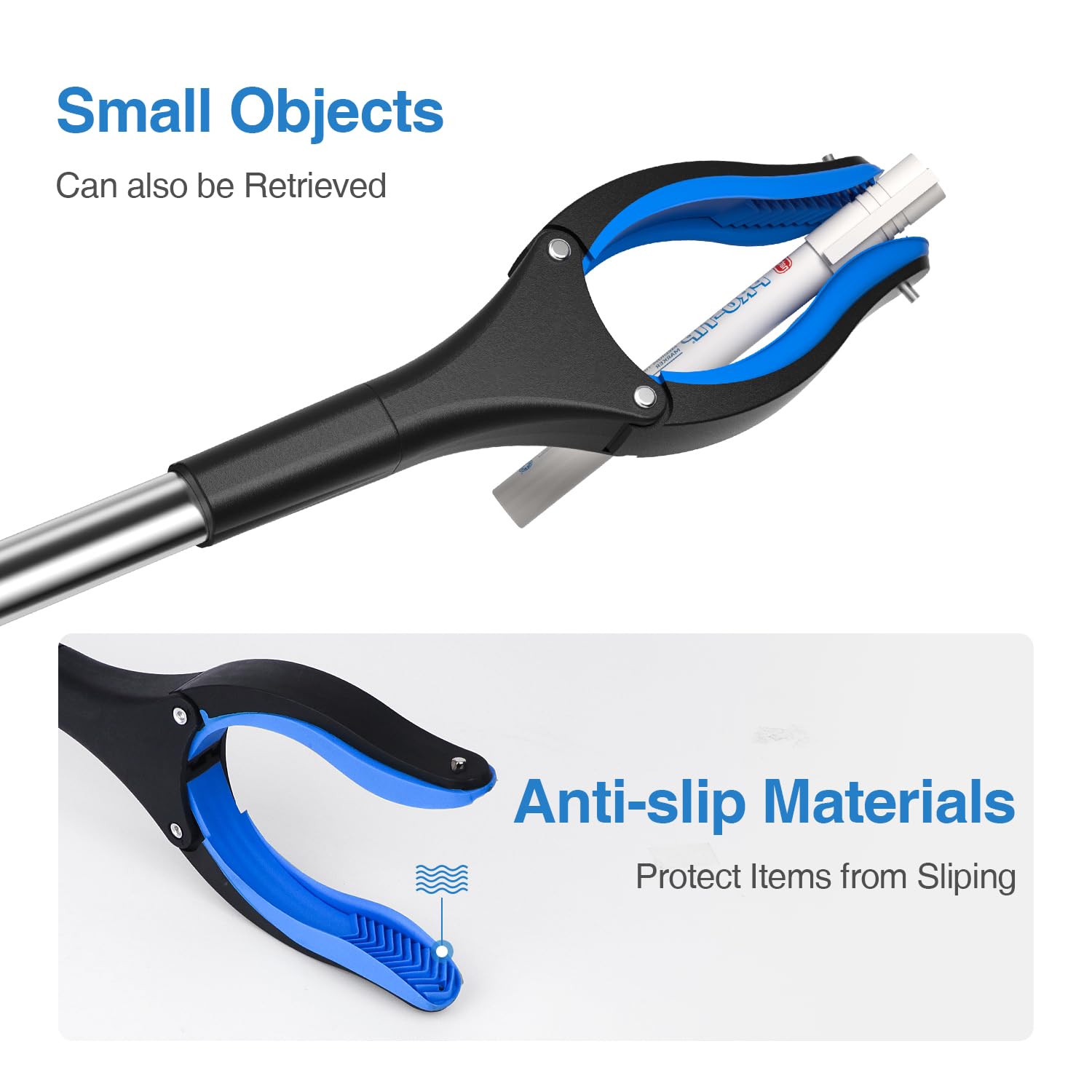 Xth-Nth close-up of silicone jaw texture protecting items from damage