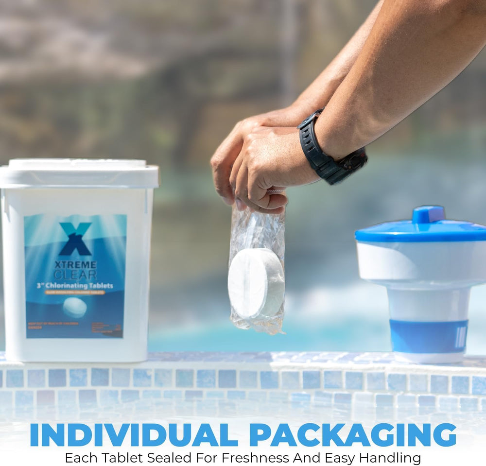 XtremepowerUS open 5 lb bucket displaying tablet contents for resealable storage benefit