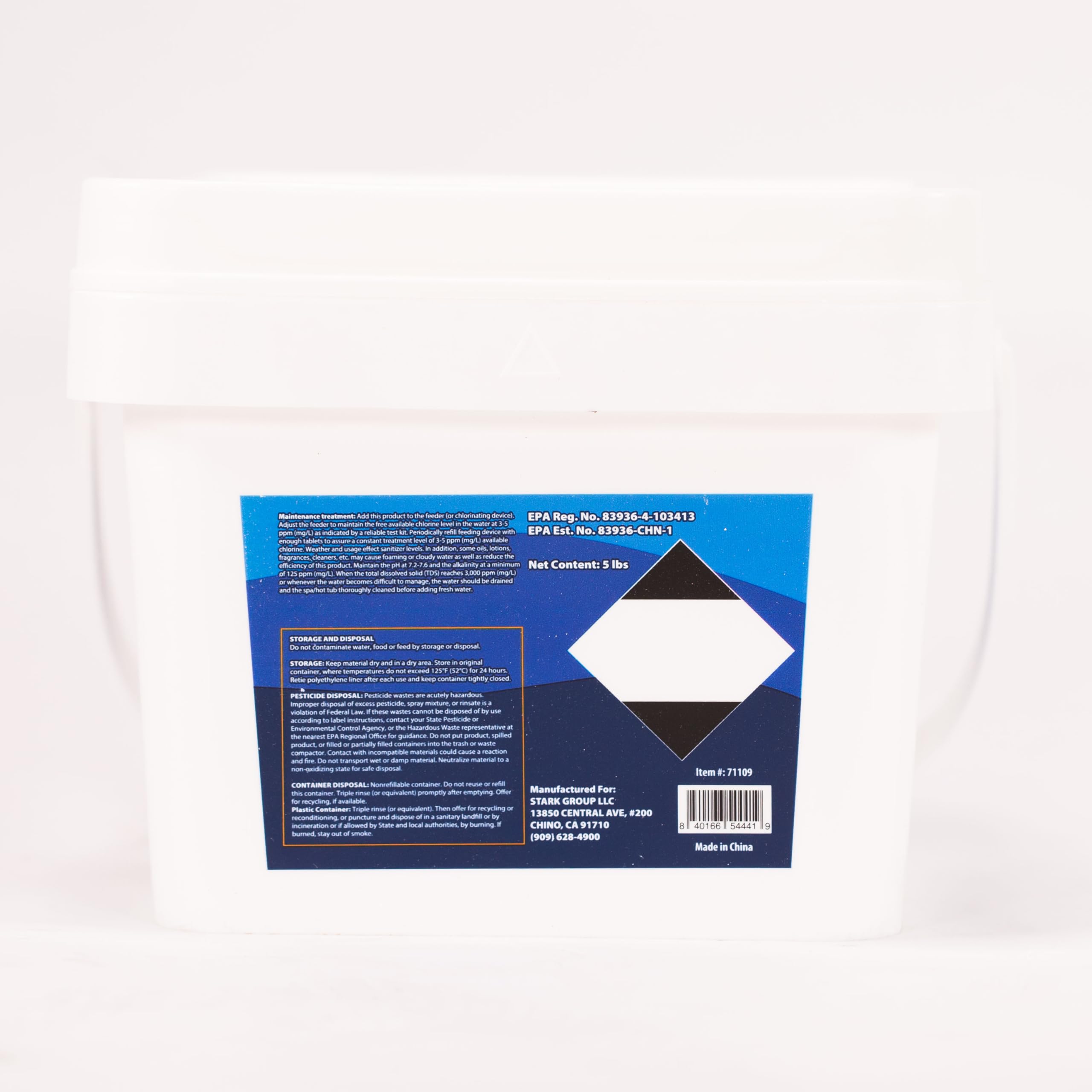 XtremepowerUS tablet in a clean backyard pool scene showing reliable sanitation benefit